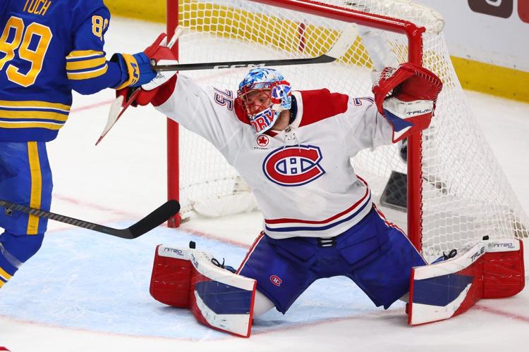 'He's a fighter': Habs goalie Jakub Dobes stands tall after rocky start to Game 5