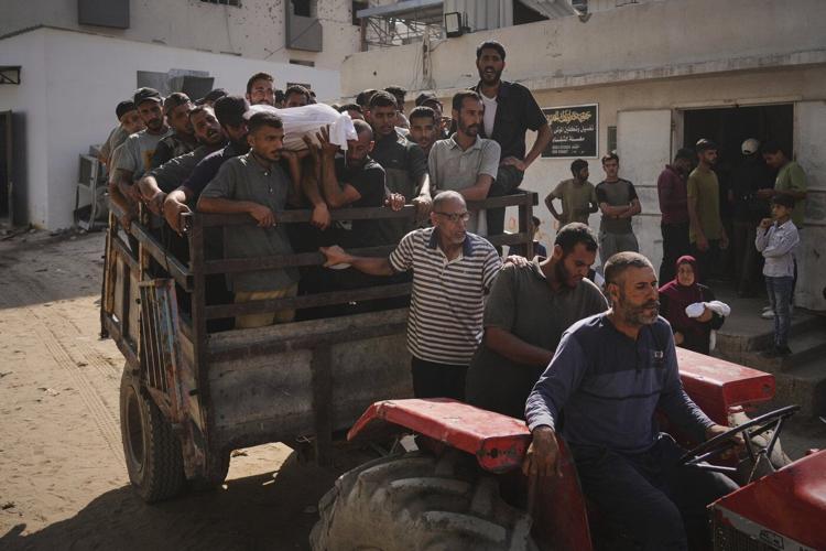 Dozens killed seeking aid in Gaza as Israel considers further military action