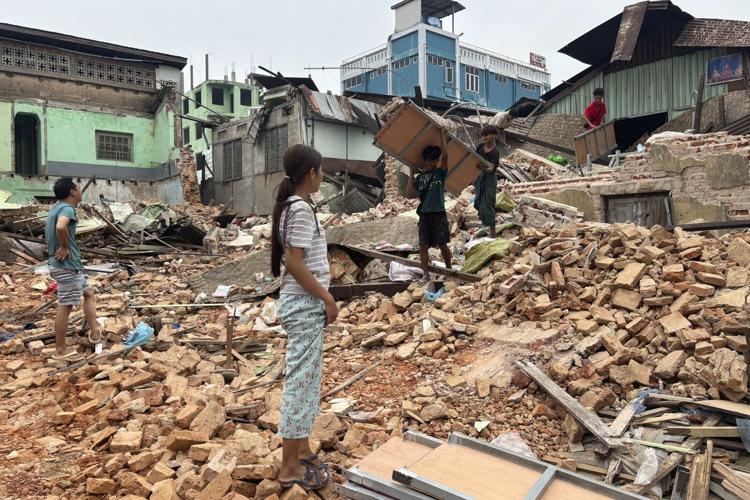 Aftershocks and lack of resources hinder recovery work 3 weeks after Myanmar's deadly earthquake