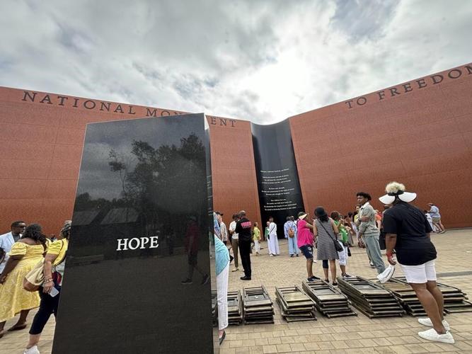 On Juneteenth, monument dedicated in Alabama to those who endured slavery