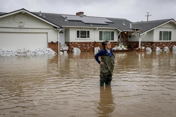 California storms persist with deluges, mudslide threats