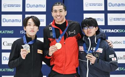 Canada wins six medals at Four Continents Short Track Championships