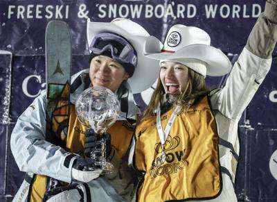 Chinese skier Fanghui wins in Calgary, finishes tied for Crystal Globe with Atkin