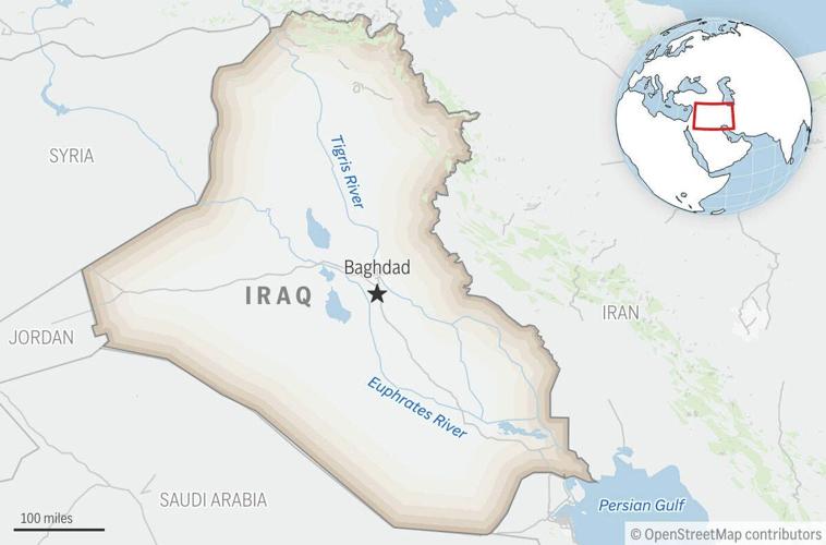 A fire at a mall in eastern Iraq kills more than 60 people