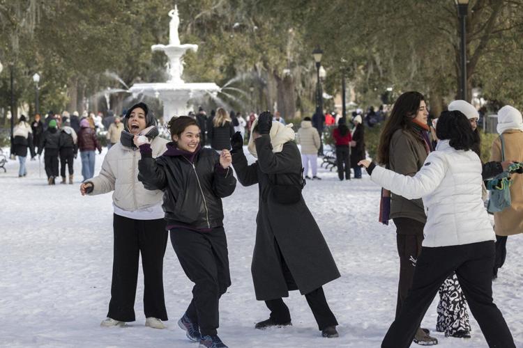 Once-in-a-lifetime southern snow eclipses records that stood for decades