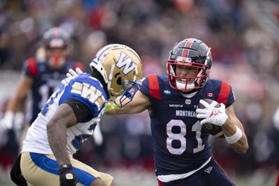 Alouettes avoid epic collapse to defeat Blue Bombers 42-33 in CFL East semifinal