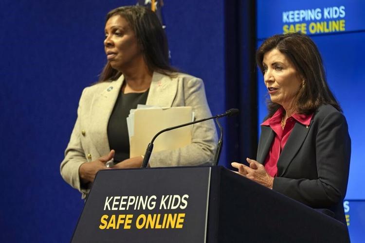'Addictive' social media feeds that keep children online targeted by New York lawmakers