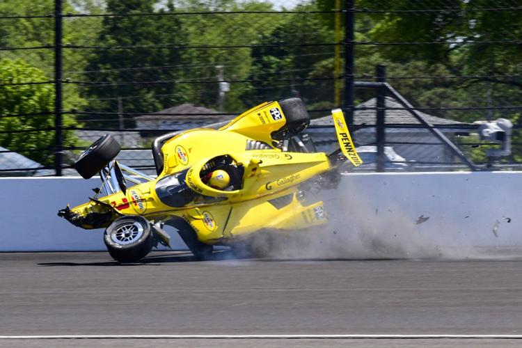 Scott McLaughlin destroys car in huge crash ahead of Indianapolis 500 qualifying