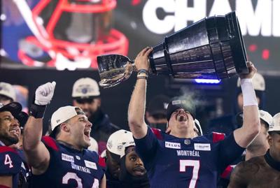 Veteran quarterback Fajardo anxious to help Alouettes defend Grey Cup title