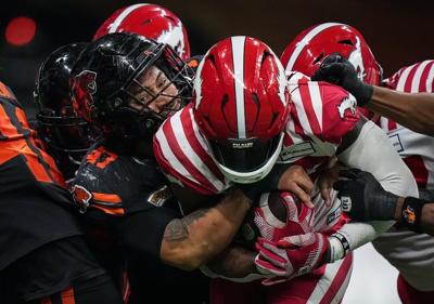 The CFL suspended B.C. defensive lineman Sione Teuhema for one game