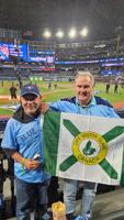 Blue Jays fan made sure to highlight Cape Breton at the World Series