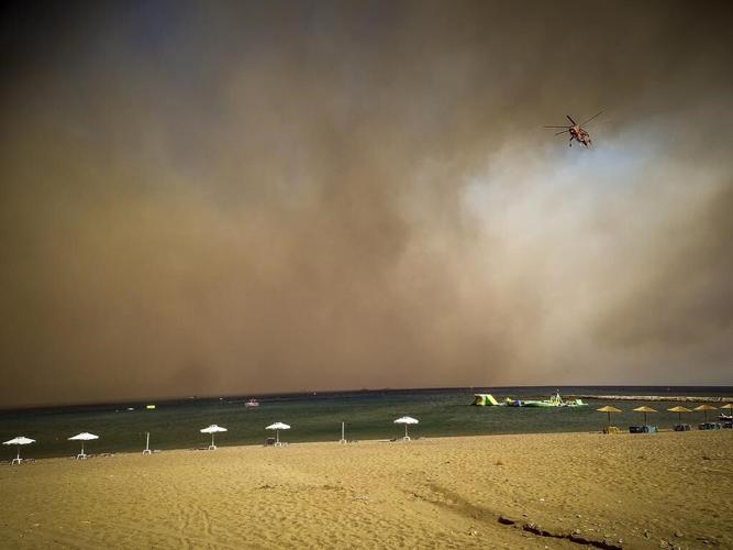 New evacuations ordered in Greece as high winds and heat fuel wildfires