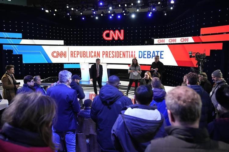 Haley and DeSantis will face off in GOP debate hours after Christie exits race. Follow live updates