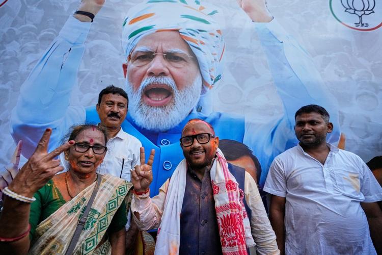 Modi’s party takes control of India's West Bengal in key state election