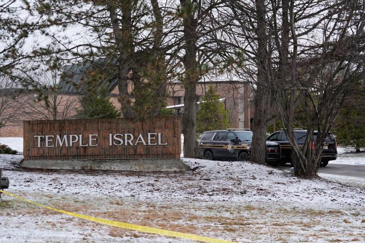 Michigan synagogue posts photos of fire damage a week after armed man plowed truck into building