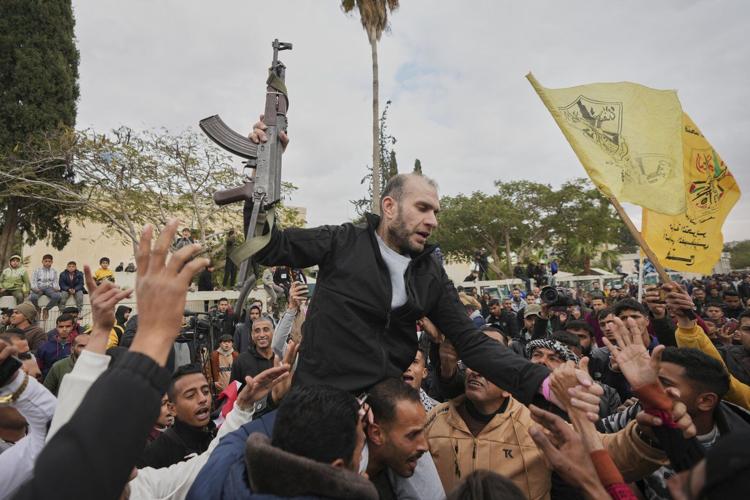 Hamas releases 3 frail-looking Israeli hostages for Palestinian prisoners under Gaza ceasefire