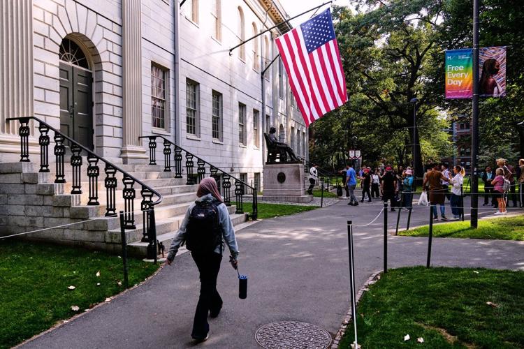 Trump says his administration is close to reaching a deal with Harvard University