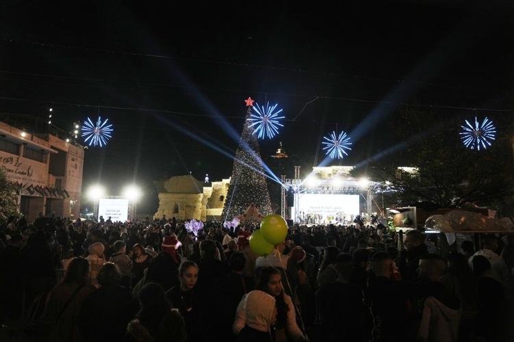 Christmas celebrations return to Bethlehem after 2 years of war in Gaza