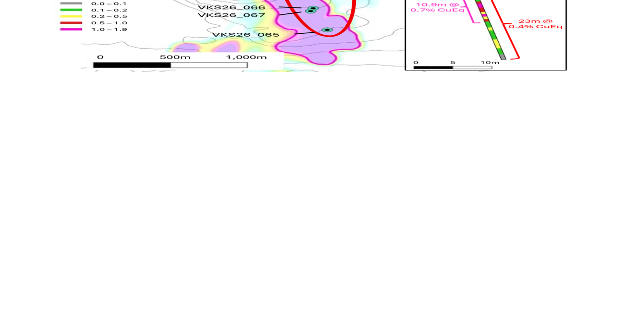 Viridian Intersects 15m of 1.1% CuEq in 1.5km Step-Out Drilling at ...