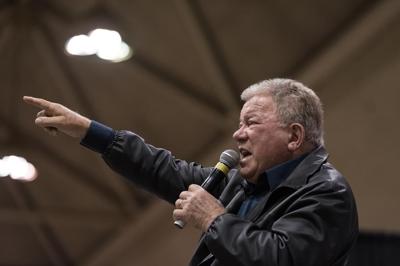 William Shatner dives into salmon farm debate with profanity-laden campaign