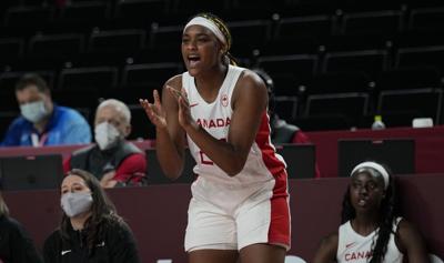 Edwards has game-high 22 points, 15 rebounds as Canada drops 66-62 decision to Japan