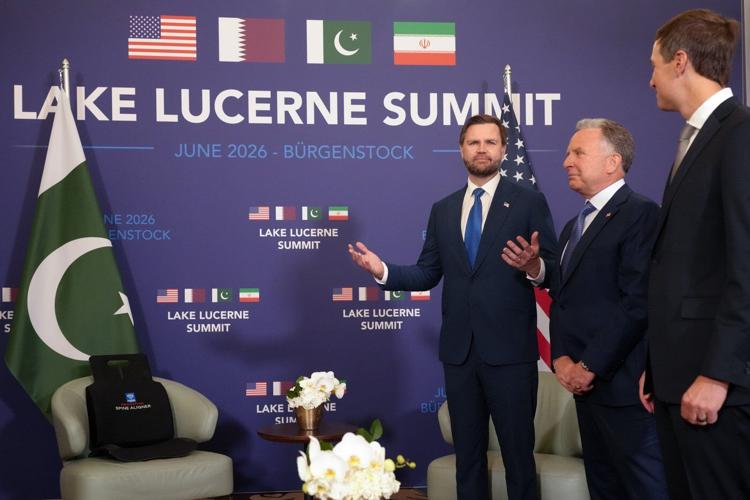 Vance and Iranian officials arrive in Switzerland to launch talks on Tehran’s nuclear program