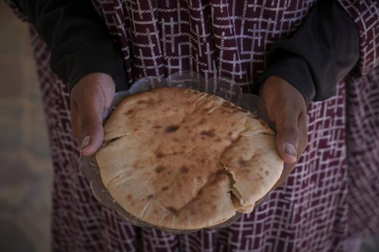 Mothers in Gaza stretch meager ingredients where they can, but say hunger persists