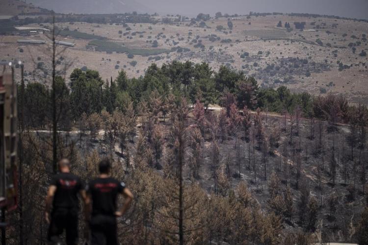 Fires have become the most visible sign of the conflict heating up on the Lebanon-Israel border