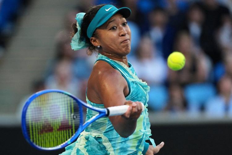 Naomi Osaka tones down her walk-on outfit for second-round match at the Australian Open