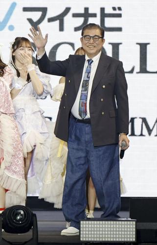 Japan's PM admits to being 'extremely nervous' as he swaps functionality for style at fashion show
