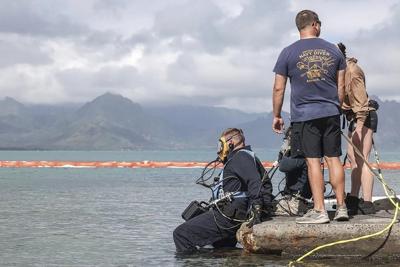 Flight data recorder recovered from US Navy plane that overshot the runway near Honolulu