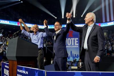 Presidential push: Biden, Obama, Trump stump before Tuesday's midterm elections