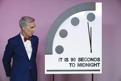 'Doomsday Clock' signals existential threats of nuclear war, climate disasters and AI