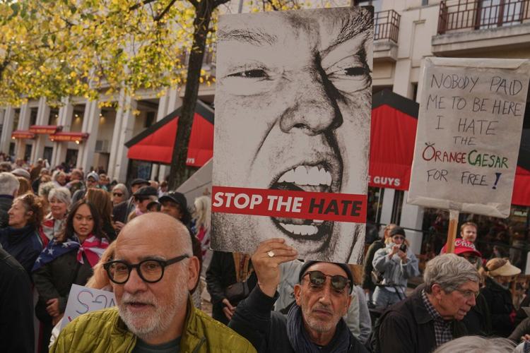 'No Kings' protests against Trump bring a street party vibe as GOP calls them 'hate America' rallies