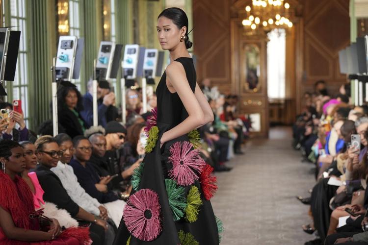 Imane Ayissi celebrates African craftsmanship with modern elegance at Paris Couture Week