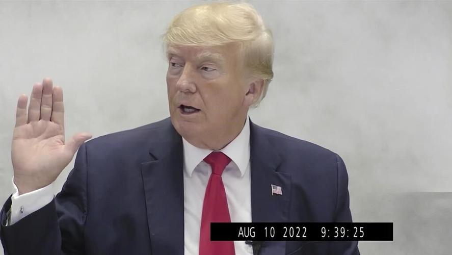 Trump answers questions for 7 hours in NY fraud lawsuit