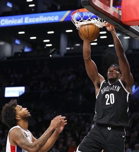 Pistons match NBA single-season record with 26th straight loss, fall 126-115 to the Nets