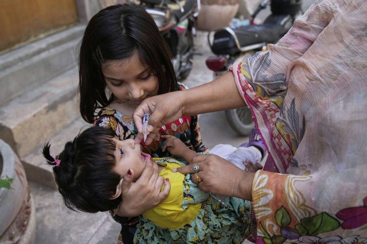 Pakistan's anti-polio drive suffers a blow after a northern enclave reports first case in 7 years