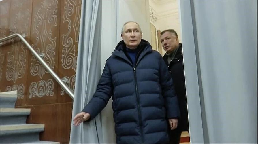 Russia's Putin makes surprise trip to occupied Mariupol