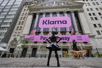Klarna shares rise 15% in their first day of trading on Wall Street