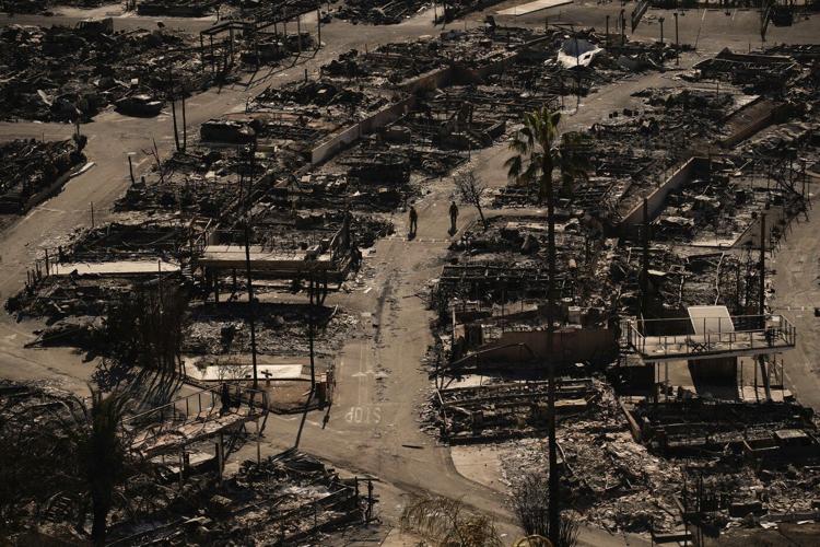 Firefighters prepare for strong winds that could fuel Los Angeles fire growth