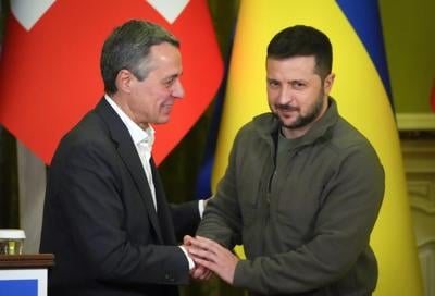 Switzerland will host a Ukraine peace conference in June and hopes Russia can join one day
