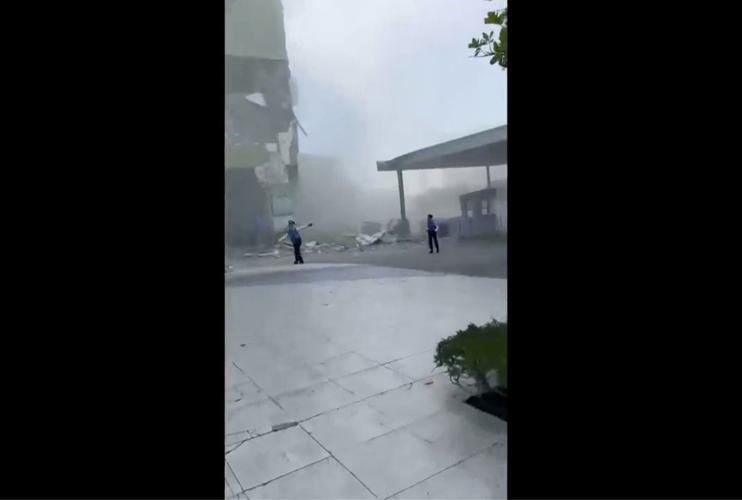A 7.8 magnitude earthquake rocks the southern Philippines, causing some damage and 1-meter tsunami