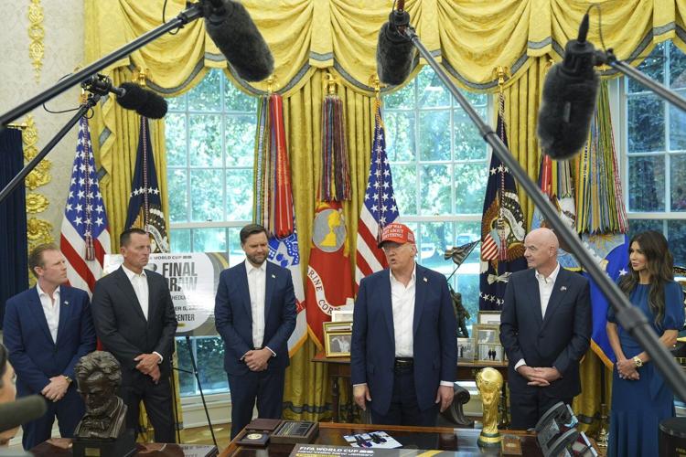 Trump visits a DC gift shop and the Kennedy Center during military crackdown