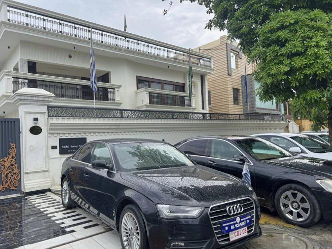 Indian police arrest a suspected scammer running a fake embassy near New Delhi