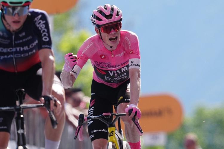 Canada's Gee-West second in Giro's brutal queen stage while Vingegaard stays in pink