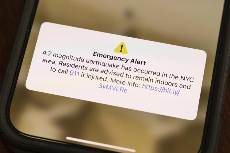 An earthquake centered near New York City rattles much of the Northeast