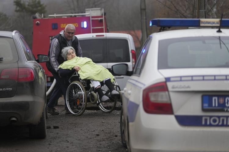 8 people die in a fire at a home for the elderly in Serbia, officials say