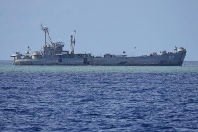 Philippine forces deliver supplies and personnel to disputed South China Sea shoal despite tensions