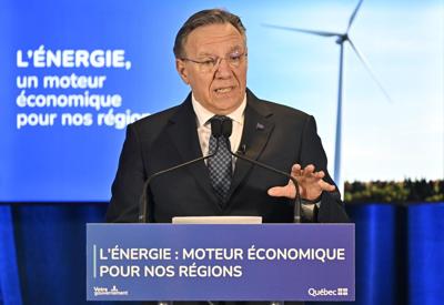 Construction work officially begins on $3-billion wind farm northeast of Quebec City